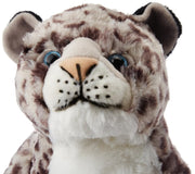 Wild Republic Ck Laying Snow Leopard, Gray (16-Inch)