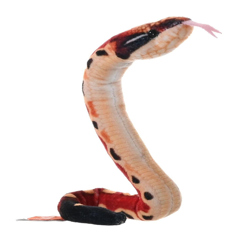 Wild Republic Coilkins Blood Python, Stuffed Animal, 12 Inches, Plush Toy