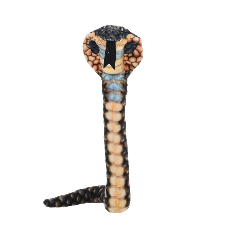 Wild Republic Coilkins Hooded Cobra, Stuffed Animal, 12 Inches, Plush Toy