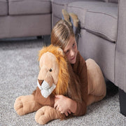 Wild Republic Cuddlekin Jumbo Lion - 30 Inch