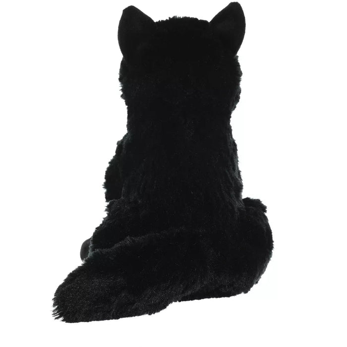 Wild Republic Cuddlekins Black Wolf Stuffed Animal - 12 Inches-Soft Toy-Wild Republic-Toycra