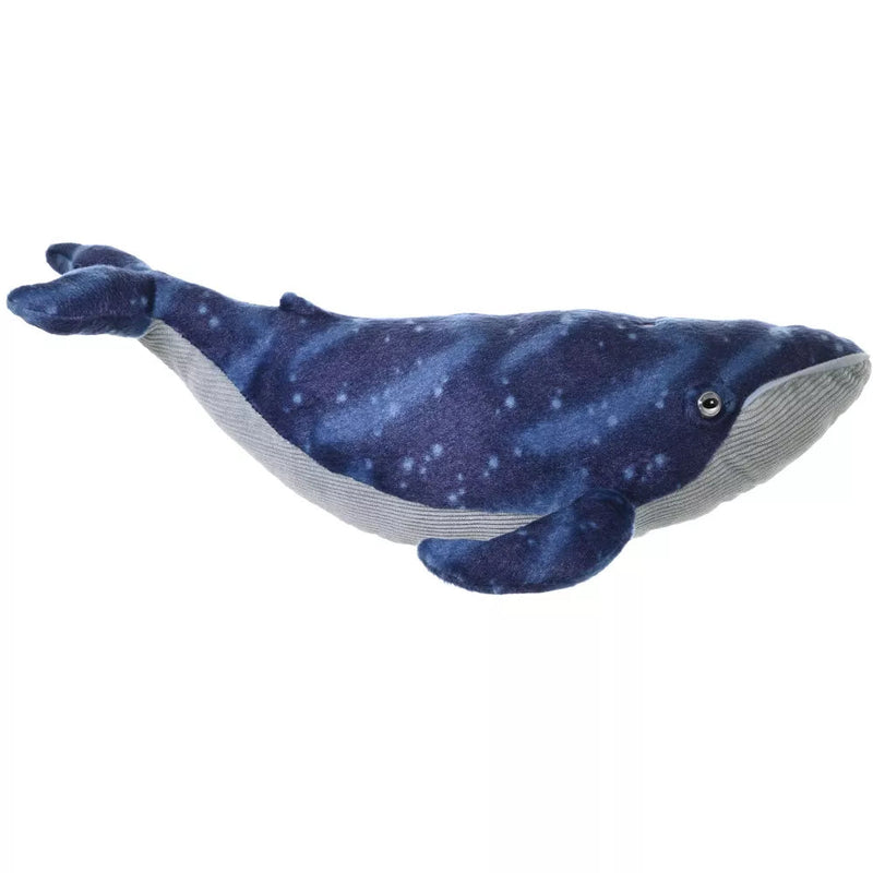 Wild Republic Cuddlekins Blue Whale Stuffed Animal - 12 Inches