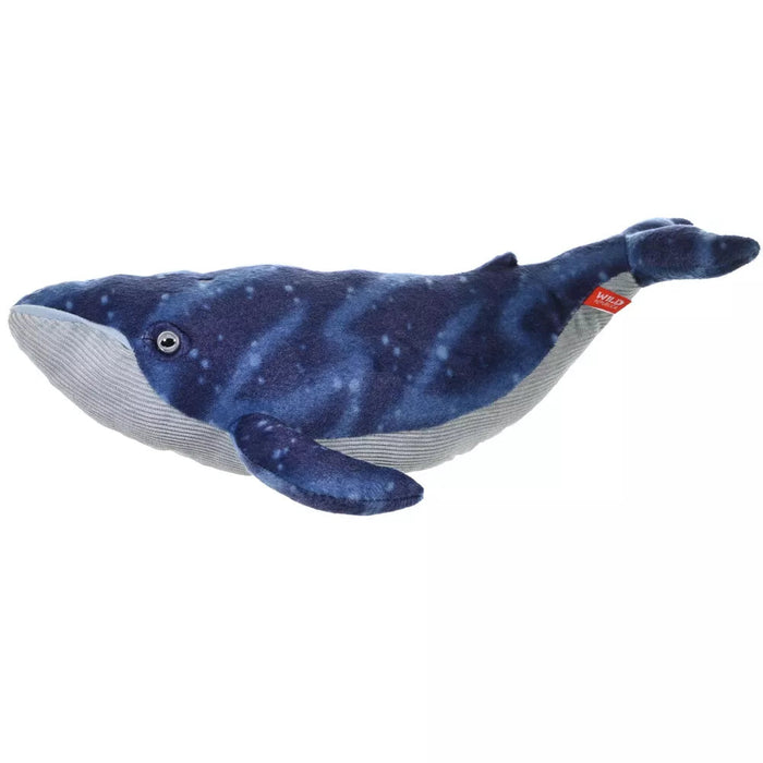 Wild Republic Cuddlekins Blue Whale Stuffed Animal - 12 Inches-Soft Toy-Wild Republic-Toycra