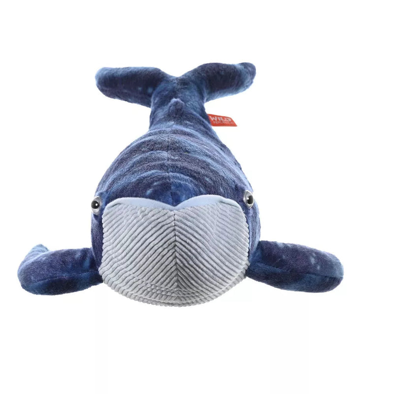 Wild Republic Cuddlekins Blue Whale Stuffed Animal - 12 Inches