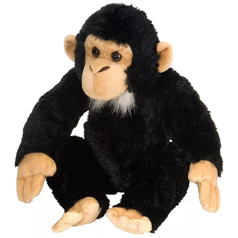 Wild Republic Cuddlekins Chimpanzee Stuffed Animal - 12 Inches