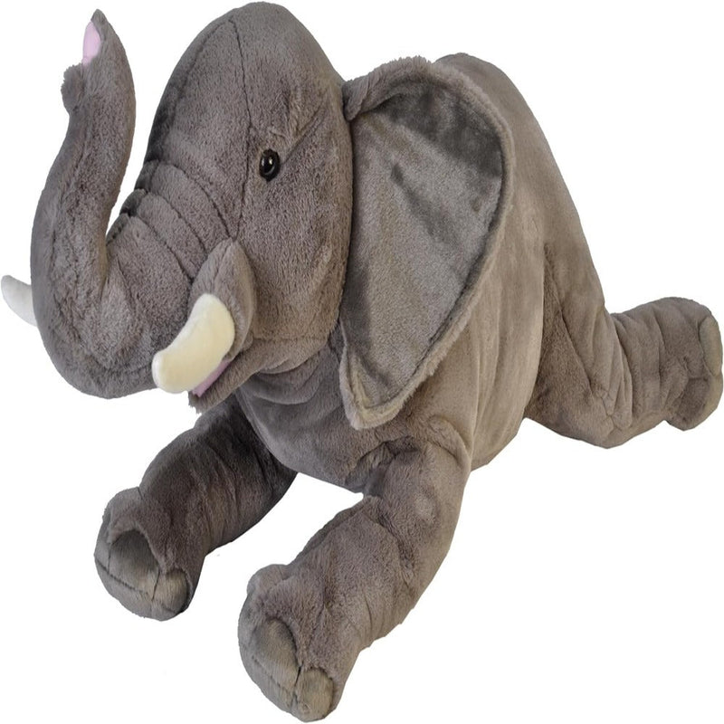 Wild Republic Cuddlekins Jumbo African Elephant - 30 Inch