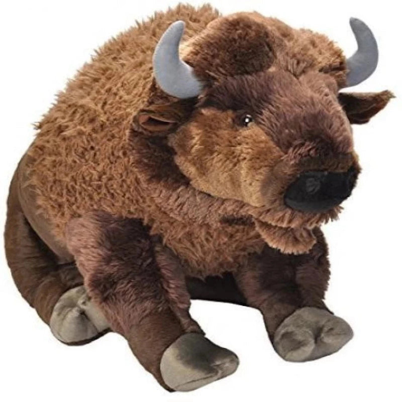 Wild Republic Cuddlekins Jumbo Bison Stuffed Animal
