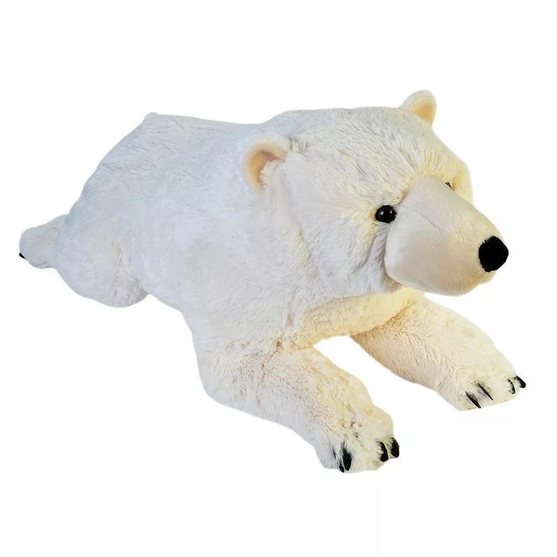 Wild Republic Cuddlekins Jumbo Polar Bear Stuffed Animal - 30 Inch