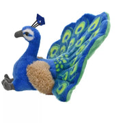 Wild Republic Cuddlekins Mini Peacock Stuffed Animal - 8 Inches
