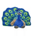 Wild Republic Cuddlekins Mini Peacock Stuffed Animal - 8 Inches-Soft Toy-Wild Republic-Toycra