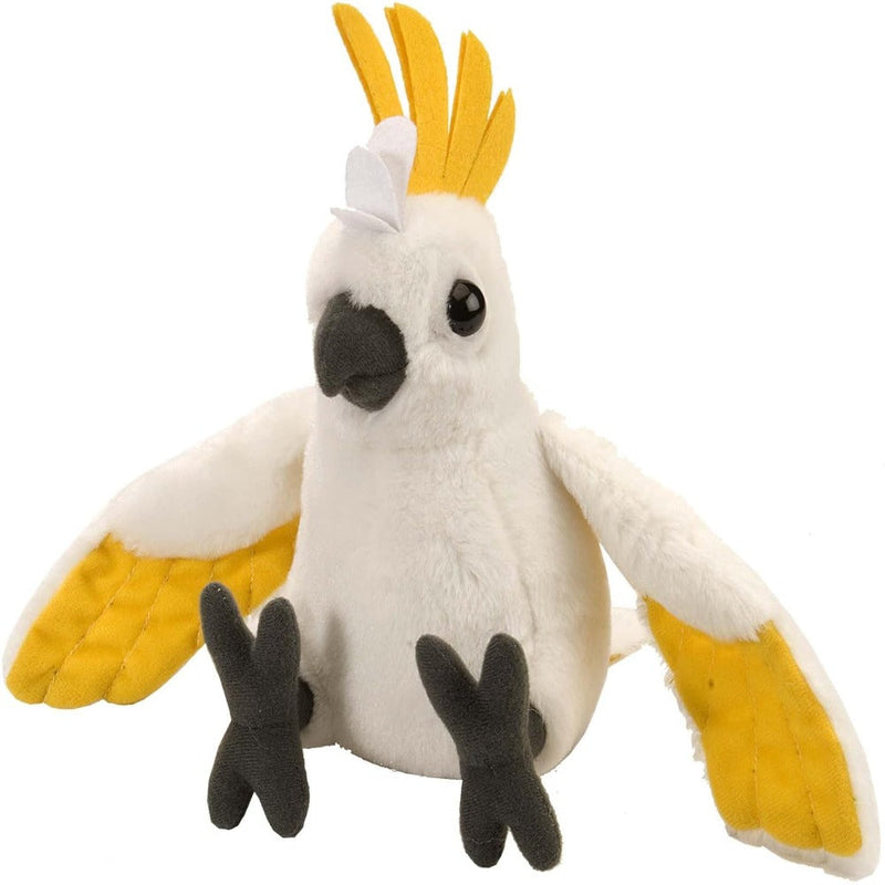 Wild Republic Cuddlekins Mini Sulphur Crested Cockatoo