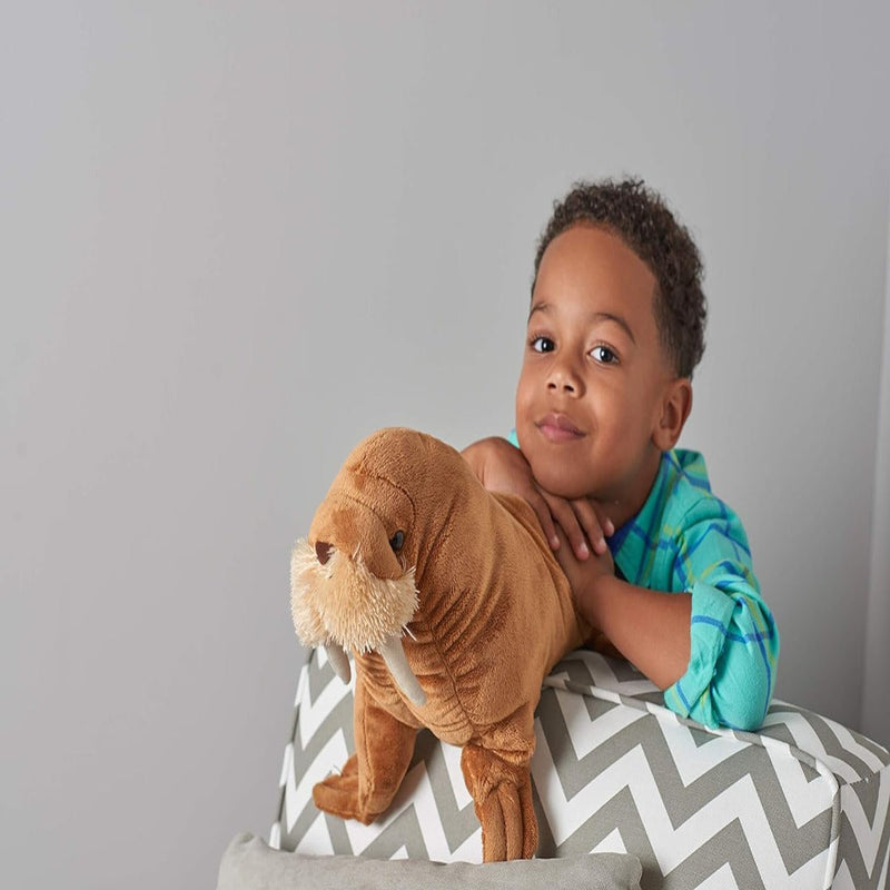Wild Republic Cuddlekins Walrus - 15 Inch