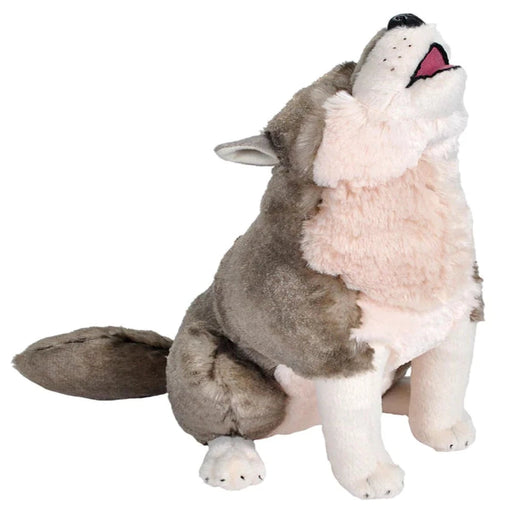 Wild Republic Jumbo Howling Wolf-Soft Toy-Wild Republic-Toycra