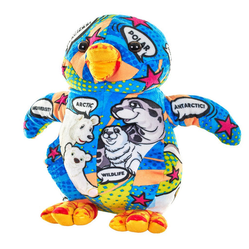 Wild Republic Message From The Planet Penguin-Soft Toy-Wild Republic-Toycra