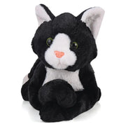 Wild Republic Paws Cat Black Tuxedo