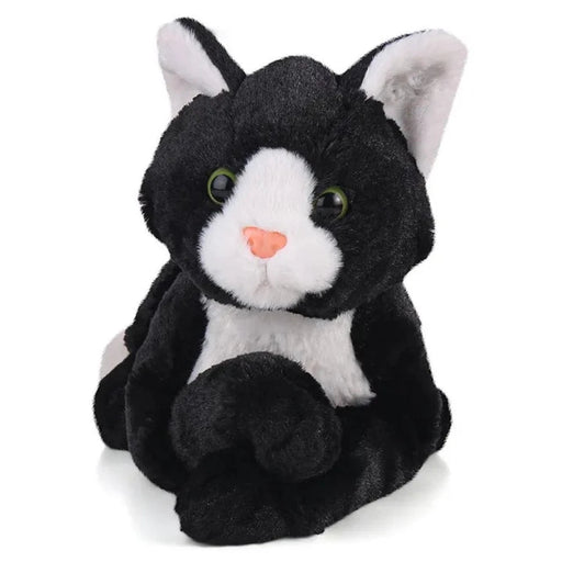 Wild Republic Paws Cat Black Tuxedo-Soft Toy-Wild Republic-Toycra