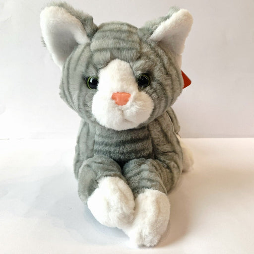 Wild Republic Paws Cat Gray Tabby-Soft Toy-Wild Republic-Toycra