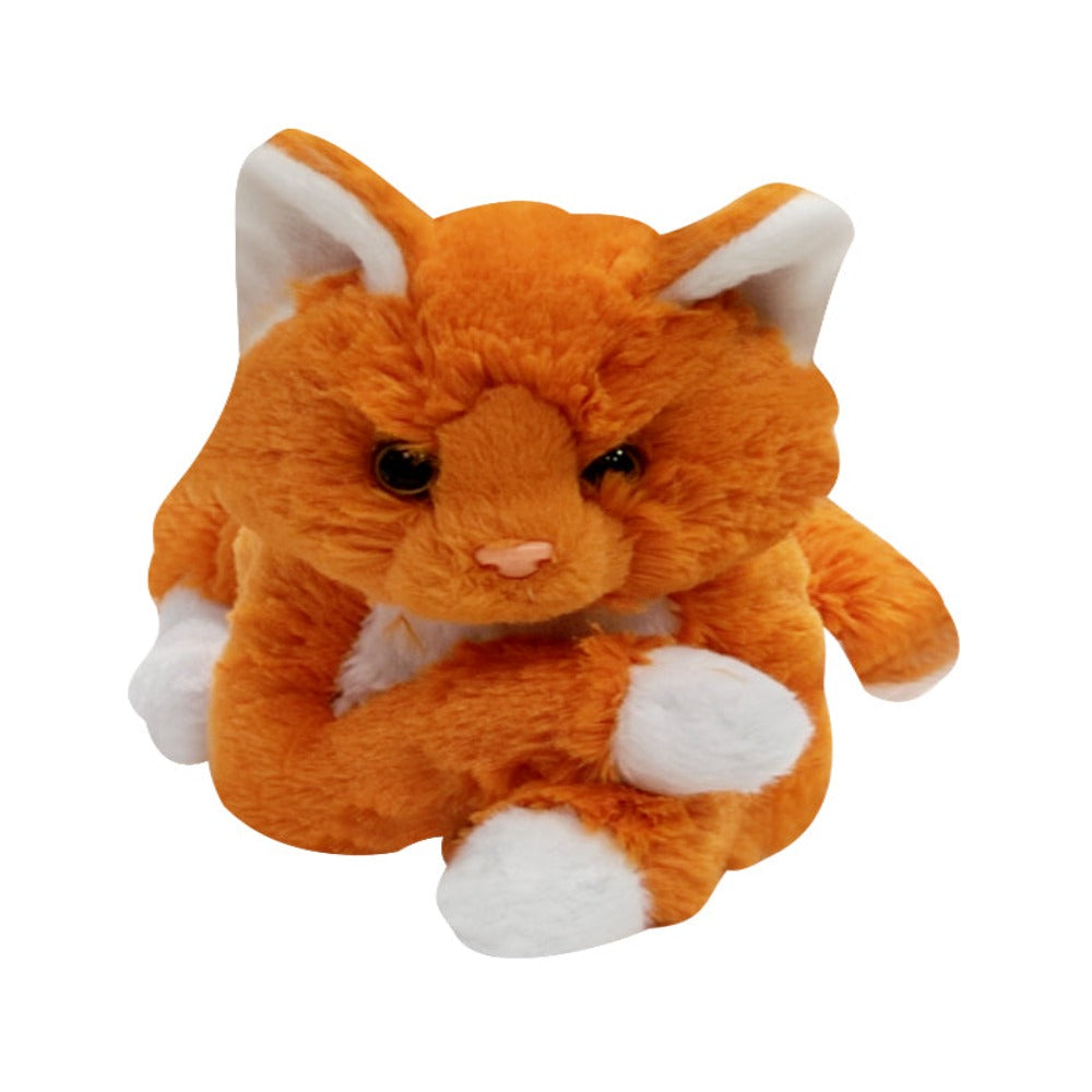 Orange and white cheap cat stuffed animal