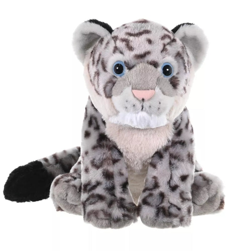 Wild Republic Playful Series Snow Leopard - 10 Inch