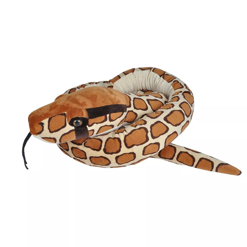 Wild Republic Plush Snake Jumbo Burmese Python - 110 Inches