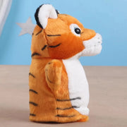Wild Republic Polyester Hand Puppet Brown Tiger
