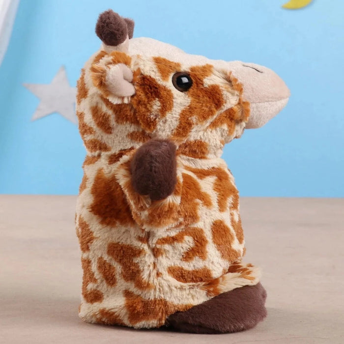 Wild Republic Polyester Hand Puppet Giraffe-Soft Toy-Wild Republic-Toycra