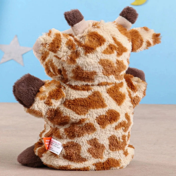 Wild Republic Polyester Hand Puppet Giraffe-Soft Toy-Wild Republic-Toycra