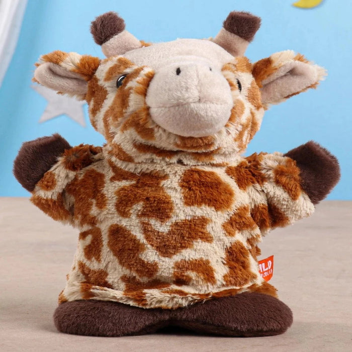 Wild Republic Polyester Hand Puppet Giraffe Toycra wild-republic-polyester-hand-puppet-giraffe-toycra
