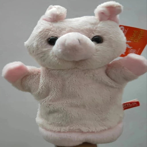 Wild Republic Polyester Hand Puppet Pig-Soft Toy-Wild Republic-Toycra