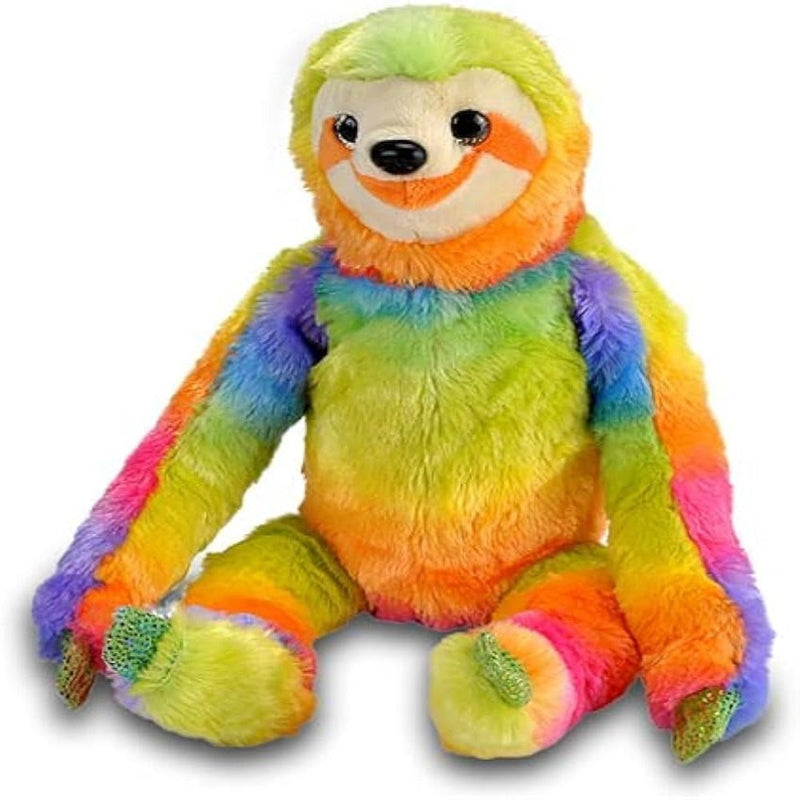 Wild Republic Rainbowkins Sloth - 12 Inch