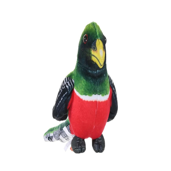 Wild Republic Rainforest Collared Trogon, Stuffed Animal, 4.5 Inches-Soft Toy-Wild Republic-Toycra