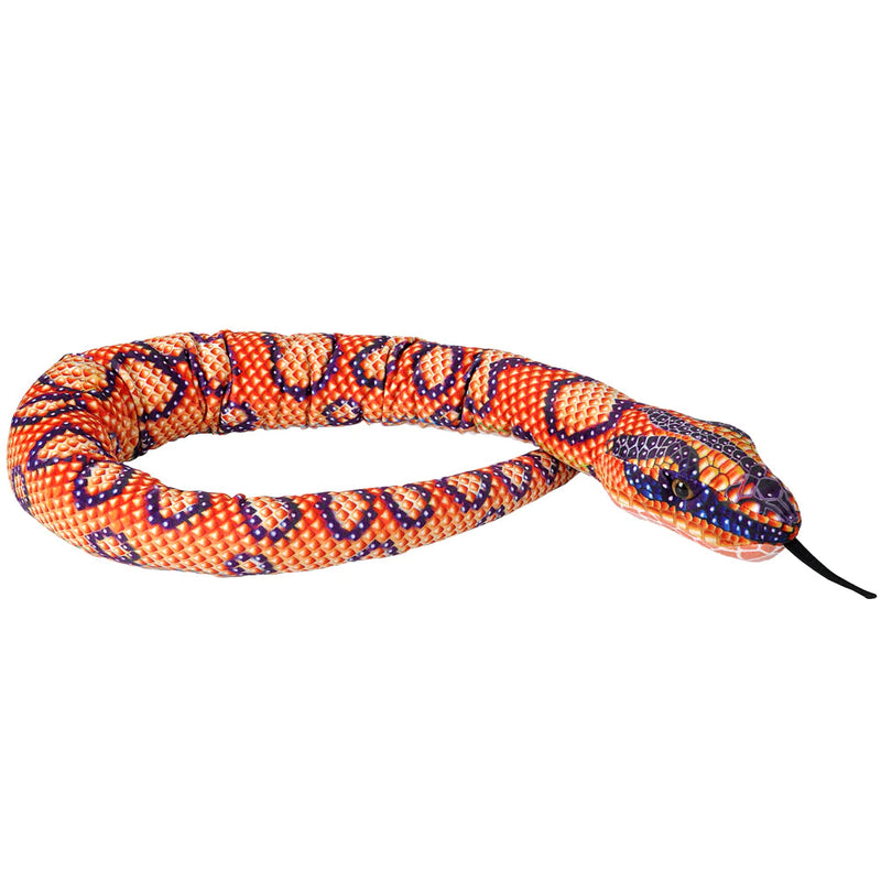 Wild Republic Sublimation Print Real Rainbow Boa Snake - 54 Inch