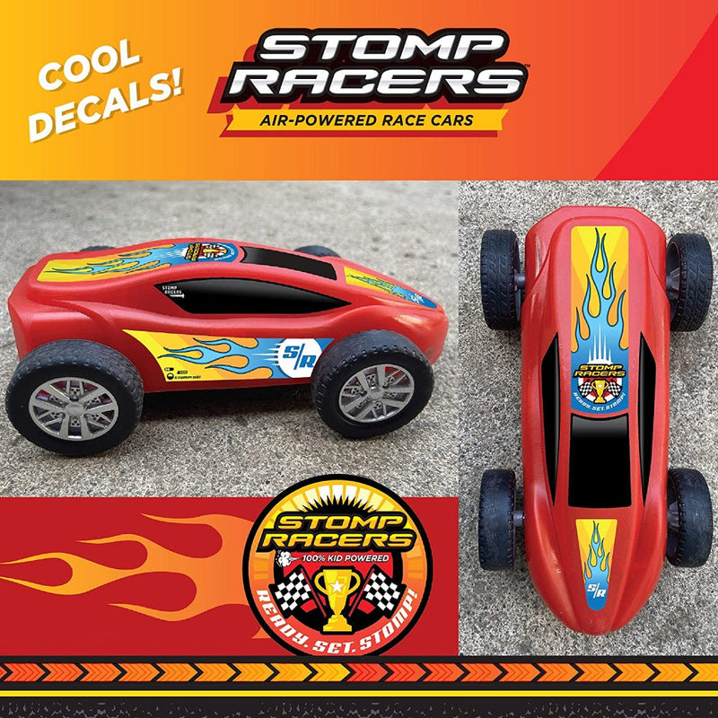 Win Magic Stomp Racers Dueling Car Launcher