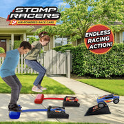 Win Magic Stomp Racers Dueling Car Launcher