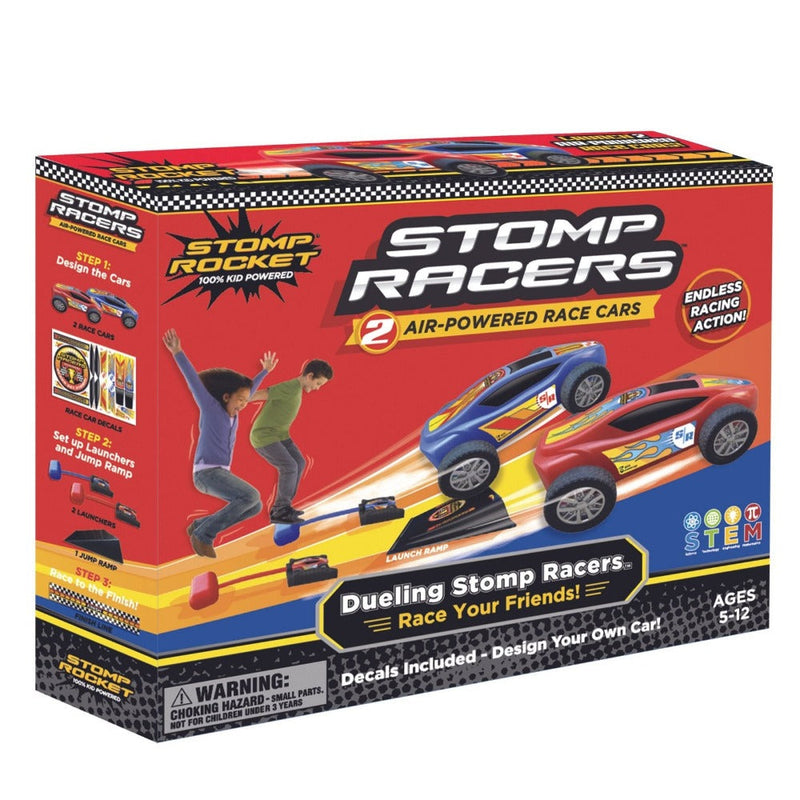 Win Magic Stomp Racers Dueling Car Launcher