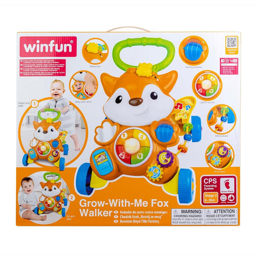 Winfun Grow-With-Me Fox Walker-Mats, Gym & Activity-Winfun-Toycra