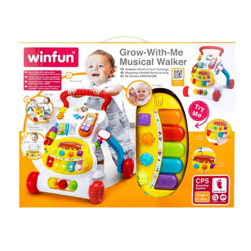 Winfun Grow-With-Me Musical Walker-Active Play-Winfun-Toycra
