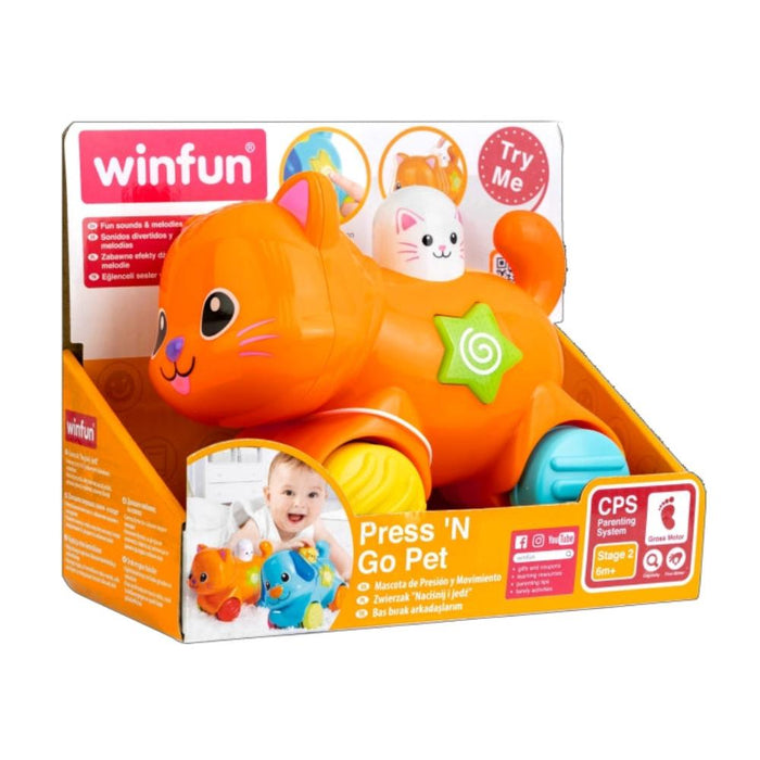 Winfun Press 'N Go Pet-Musical Toys-Winfun-Toycra