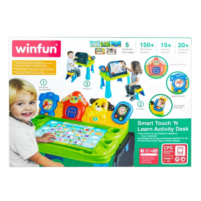 Winfun Smart Touch 'N Learn Activity Desk — Toycra