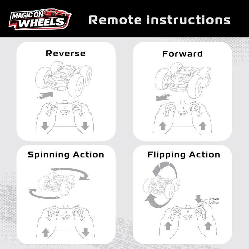 Winmagic On Wheels Flip Force X Remote Control Car