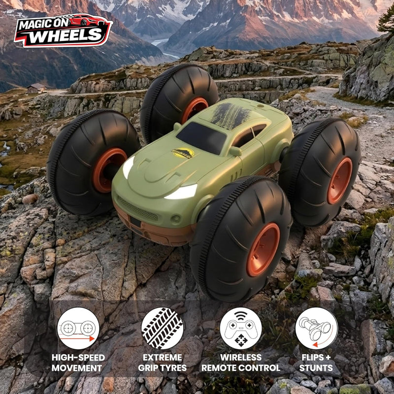 Winmagic On Wheels Flip Force X Remote Control Car