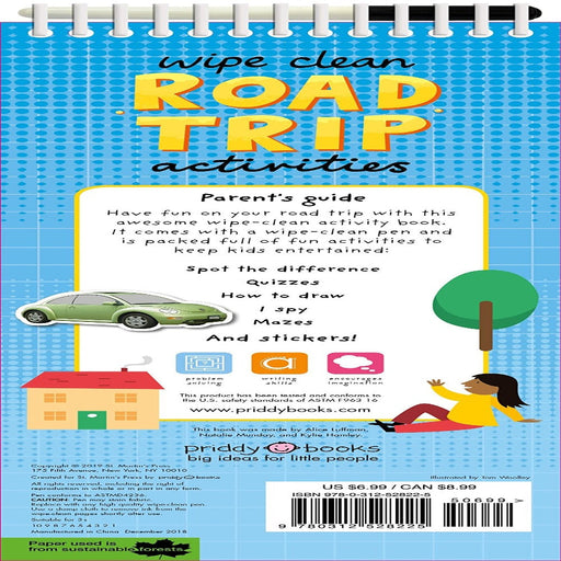 Wipe Clean Activities-Activity Books-Priddy Books-Toycra