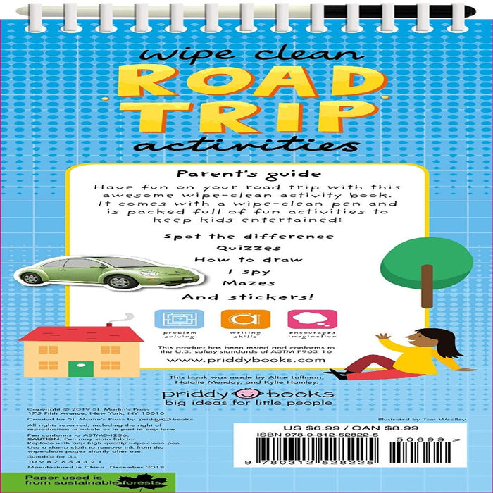 Wipe Clean Activities-Activity Books-Priddy Books-Toycra