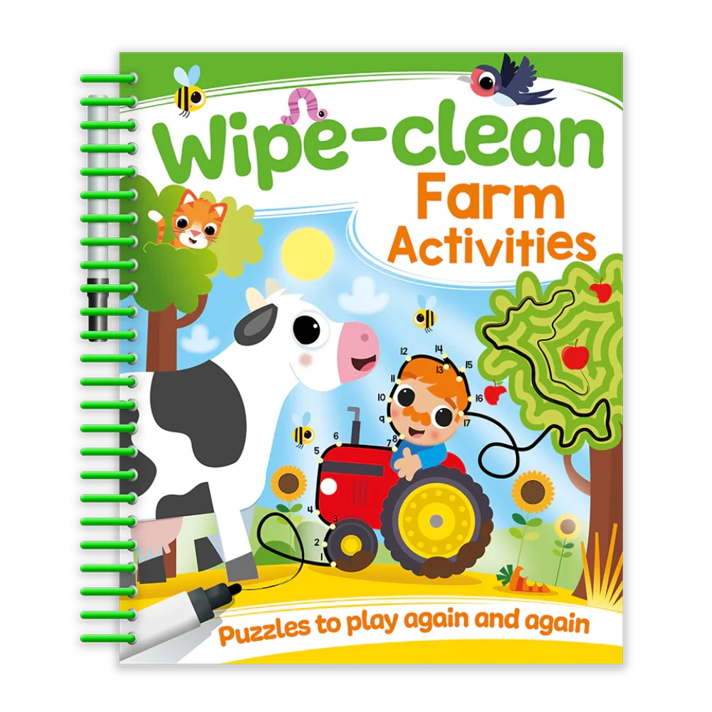 Wipe Clean Activities Book — Toycra