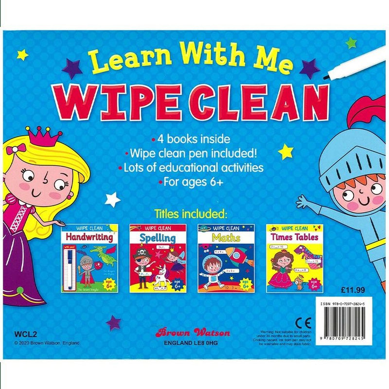 Wipe Clean Book