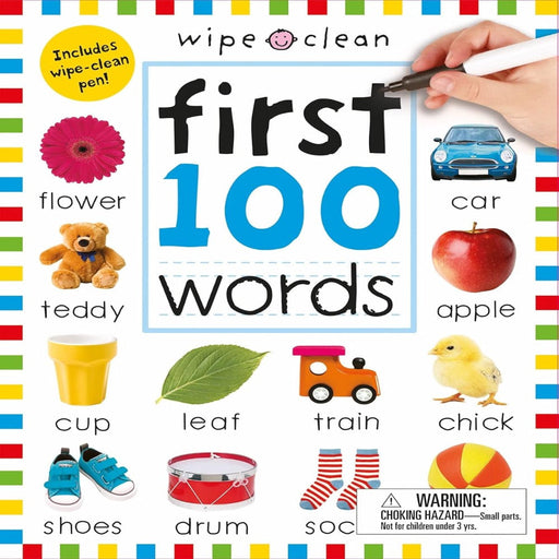 Wipe Clean First 100 Words-Activity Books-Pan-Toycra