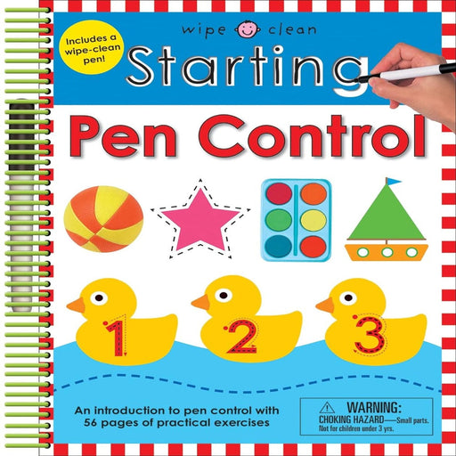 Wipe Clean : Starting Pen Control-Activity Books-Priddy Books-Toycra