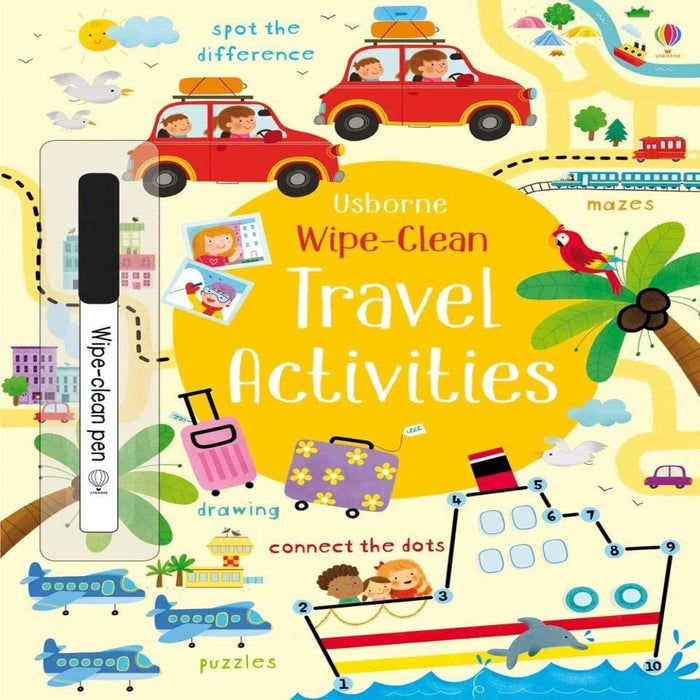 Wipe-Clean Travel Activities-Activity Books-usb-Toycra