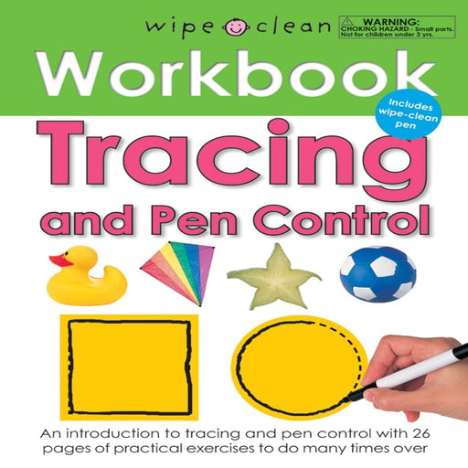Wipe Clean Workbook Tracing And Pen Control-Activity Books-Pan-Toycra