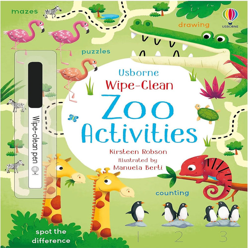 Wipe Clean Zoo Activities
